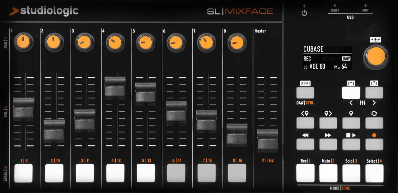 SL Mixface DAW Mode