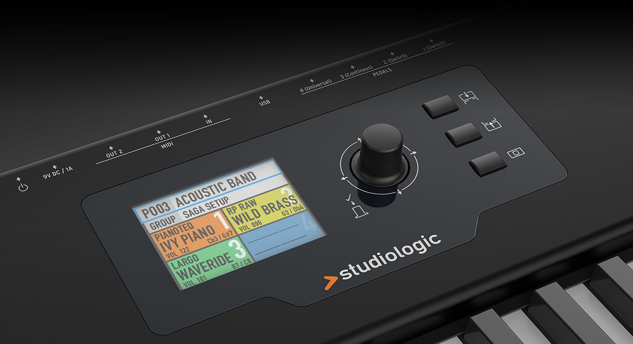 Studiologic SL Magnetic Plate Magnetic Computer Plate For SL88